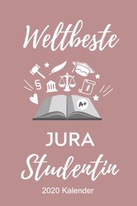 Weltbeste Jura Studentin 2020 Kalender