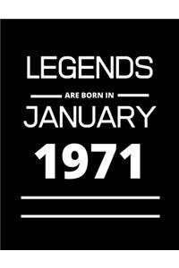 LEGENDS are born in January 1971