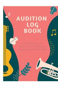 Audition Log Book