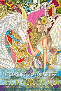 Coloring Book for Adults The Magic Fairies