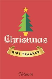 Christmas Gift Tracker Notebook