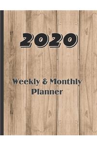 2020 Weekly & Monthly Planner