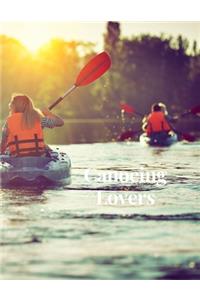 Canoeing Lovers 100 page Journal