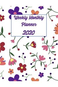 Weekly Monthly Planner 2020