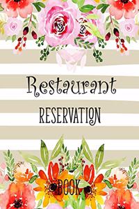 Restaurant Reservation Book