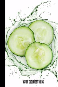 water cucumber notes