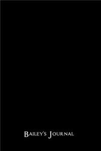 Bailey's Journal
