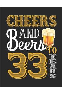 Cheers And Beers To 33 Years