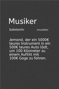 Musiker Substantiv