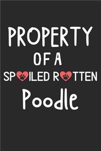 Property Of A Spoiled Rotten Poodle