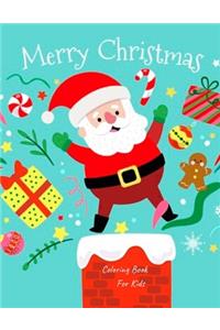 Merry Christmas Coloring For Kids