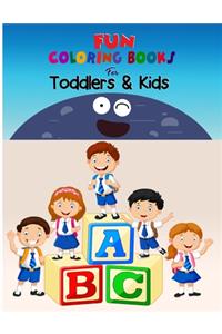 Fun Coloring Books for Toddlers & Kids