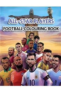 All-Star Football Players Colouring Book