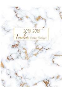 2018-2019 Teacher Planner Notebook