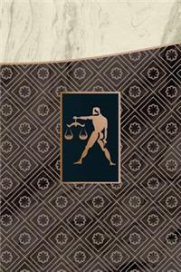 Monogram Libra Notebook