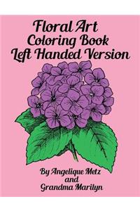 Floral Art Coloring Book