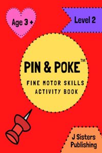 Pin & Poke Fine Motor Skills Activity Book Level 2