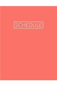 Schedule