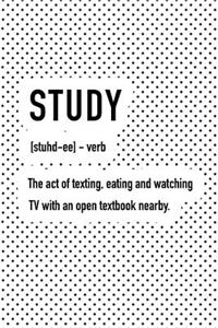 Study the Act of Texting Eating and Watching TV with an Open Textbook Nearby