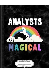 Analysts Are Magical Composition Notebook