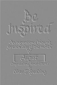Be Inspired - August (Embossed)