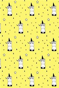 Journal Notebook Cute Little Unicorns Pattern 6