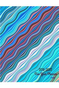 2018 - 2022 Colorful Five Year Planner