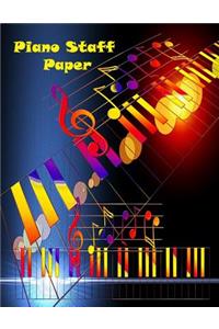 Piano Staff Paper