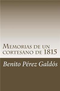 Memorias de un cortesano de 1815