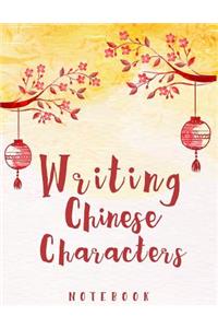 Writing Chinese Characters Notebook