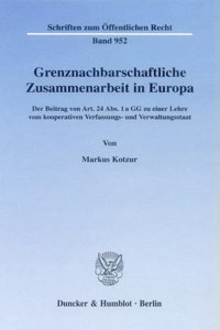 Grenznachbarschaftliche Zusammenarbeit in Europa