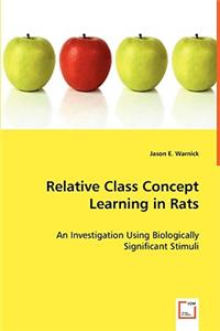 Relative Class Concept Learning in Rats