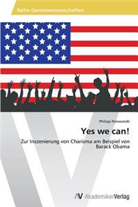 Yes we can!