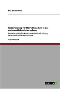 Weiterbildung für ältere Menschen in der nachberuflichen Lebensphase