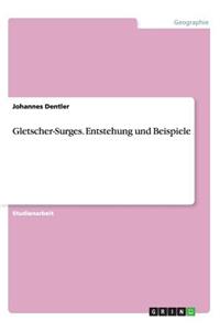 Gletscher-Surges. Entstehung und Beispiele