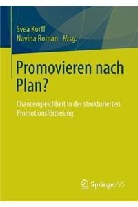 Promovieren Nach Plan?