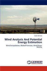 Wind Analysis And Potential Energy Estimation