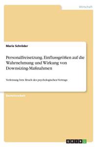 Personalfreisetzung. Einflussgrößen auf die Wahrnehmung und Wirkung von Downsizing-Maßnahmen