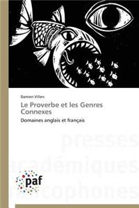 Le Proverbe Et Les Genres Connexes