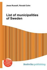 List of Municipalities of Sweden