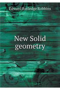 New Solid geometry