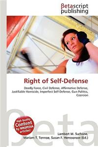 Right of Self-Defense