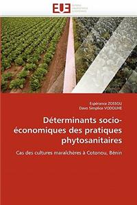 Déterminants Socio-Économiques Des Pratiques Phytosanitaires