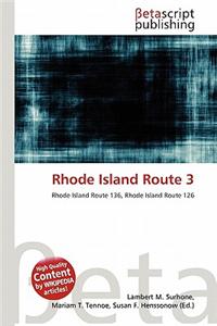 Rhode Island Route 3