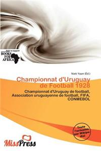 Championnat D'Uruguay de Football 1928