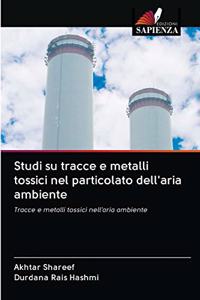 Studi su tracce e metalli tossici nel particolato dell'aria ambiente