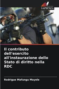 Il contributo dell'esercito all'instaurazione dello Stato di diritto nella RDC
