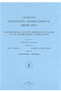 Lexicon Latinitatis Nederlandicae Medii Aevi, Fascicle 58