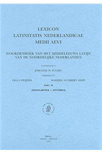 Lexicon Latinitatis Nederlandicae Medii Aevi, Fascicle 58