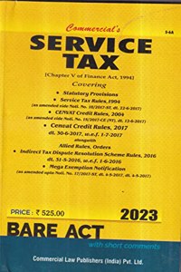 Service Tax - 2023/Edition